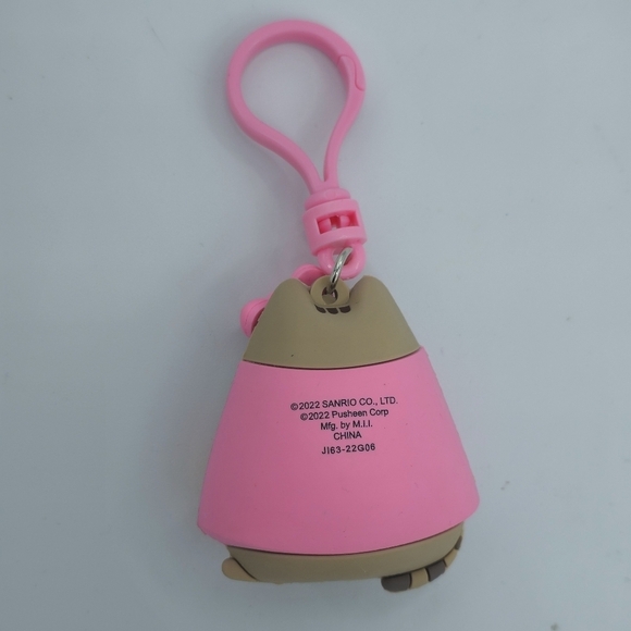 Hello Kitty x Pusheen with Donut Sanrio Figural Bag Clip Keychain - Picture 3 of 4